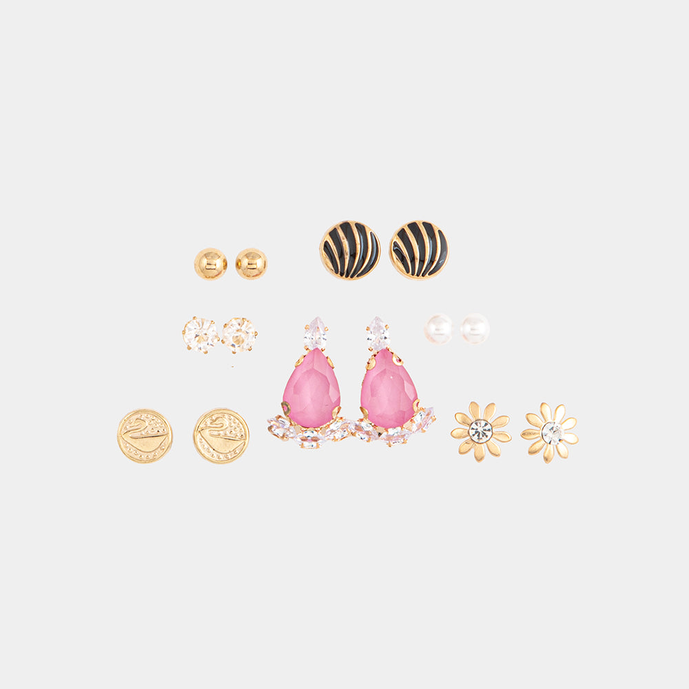 7-Piece Mixed Earring Set