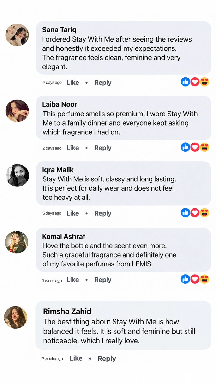Customer review 3 for Stay With Me - Extrait de Parfum - 50 ml IMPRESSION OF CHANEL COCO EAU DE PARFUM